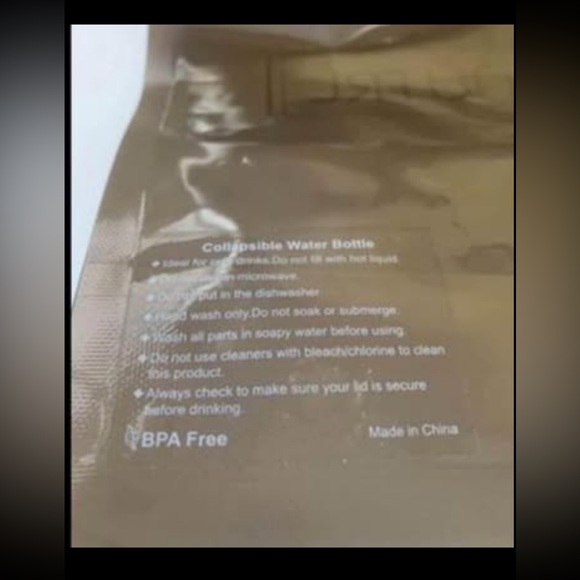 🏃‍♀️🏃‍♀️4 for $35+15% off bundle🏃‍♀️🏃‍♀️ NÜTRL collapsible Water Pouch - Picture 2 of 2